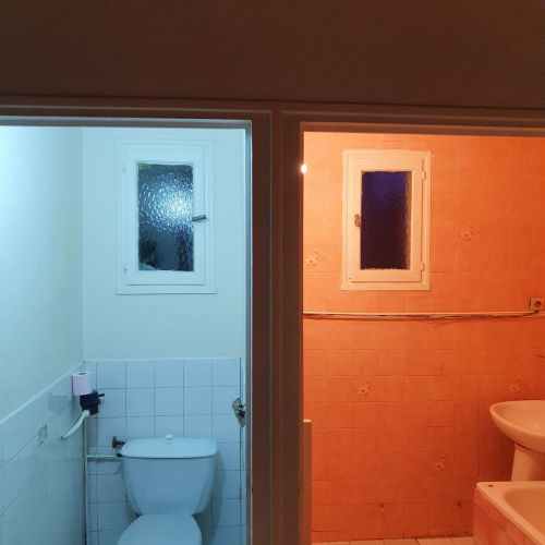 Demolition + renovation + placo + plombier + carrelage + peinture